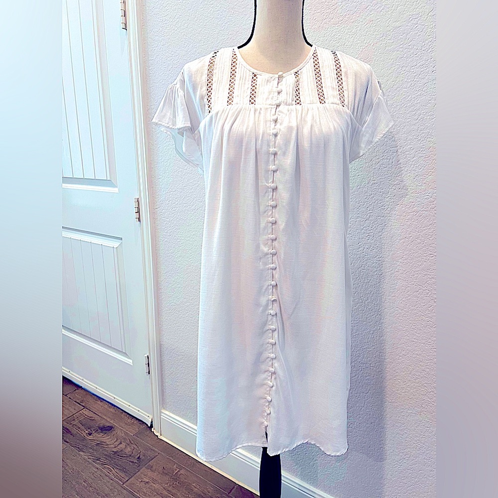 Entro Women's size S Peasant-style dress. Fully lined, NEW WITH TAGS!!